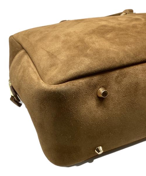Manuel MILANO（マニュエルミラノ）Manuel MILANO (マニュエルミラノ) スエードボストンバッグ キャメル サイズ:下記参照の古着・服飾アイテム