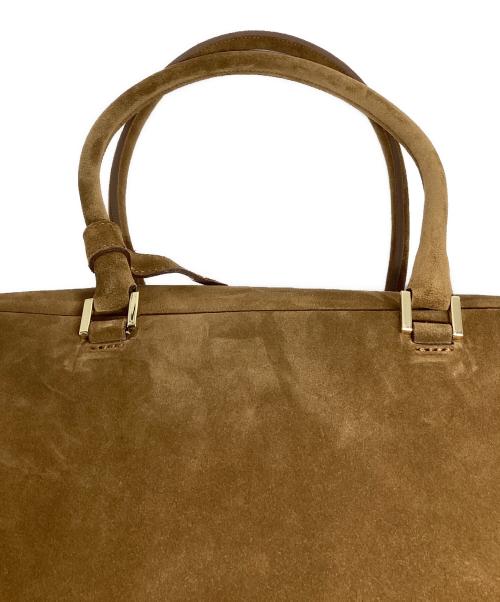 Manuel MILANO（マニュエルミラノ）Manuel MILANO (マニュエルミラノ) スエードボストンバッグ キャメル サイズ:下記参照の古着・服飾アイテム