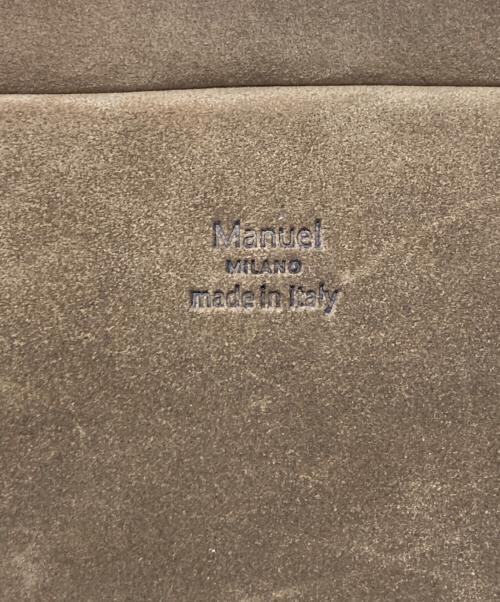 Manuel MILANO（マニュエルミラノ）Manuel MILANO (マニュエルミラノ) スエードボストンバッグ キャメル サイズ:下記参照の古着・服飾アイテム