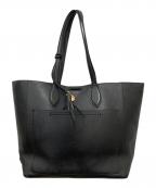 COLE HAANコールハーン）の古着「レザートートバッグ」｜ブラック