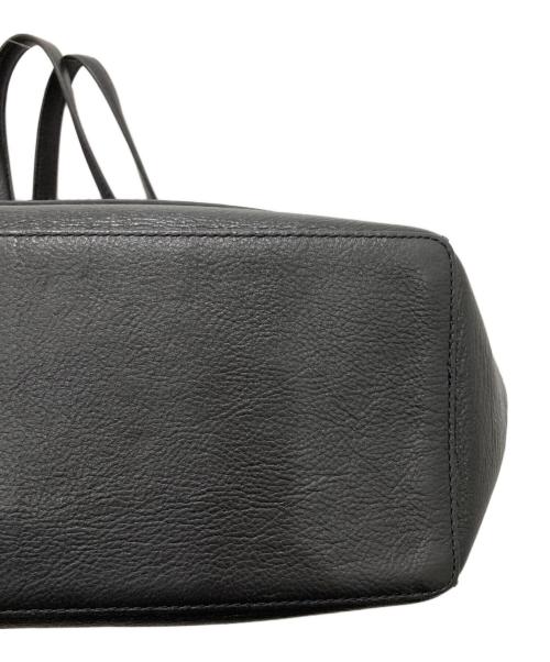 COLE HAAN（コールハーン）COLE HAAN (コールハーン) レザートートバッグ ブラック サイズ:実寸サイズをご参照くださいの古着・服飾アイテム