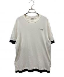 MONCLER（モンクレール）の古着「プリントTシャツ」｜ホワイト