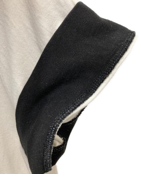 MONCLER（モンクレール）MONCLER (モンクレール) プリントTシャツ ホワイト サイズ:Mの古着・服飾アイテム