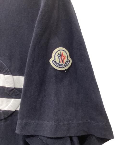 MONCLER（モンクレール）MONCLER (モンクレール) MAGLIA T-SHIRT ネイビー サイズ:Lの古着・服飾アイテム