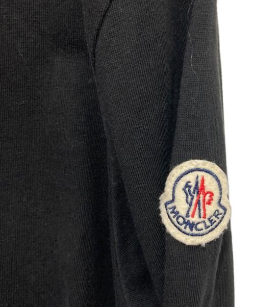 MONCLER（モンクレール）MONCLER (モンクレール) LS TSHIRT / ロングスリーブカットソー ブラック サイズ:Mの古着・服飾アイテム
