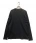 MONCLER (モンクレール) LS TSHIRT / ロングスリーブカットソー ブラック サイズ:M：12000円