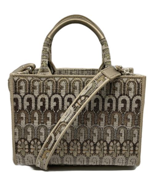 FURLA（フルラ）FURLA (フルラ) Opportunity ミニトートバッグ ベージュ サイズ:実寸サイズをご参照くださいの古着・服飾アイテム