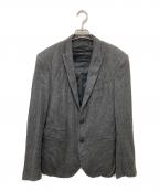 NEIL BARRETTニールバレット）の古着「ウール縮絨ジャケット」｜グレー