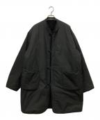 ARMY TWILLアーミーツイル）の古着「Broken Twill×Fleece リバーシブル ライナーコート」｜ブラック