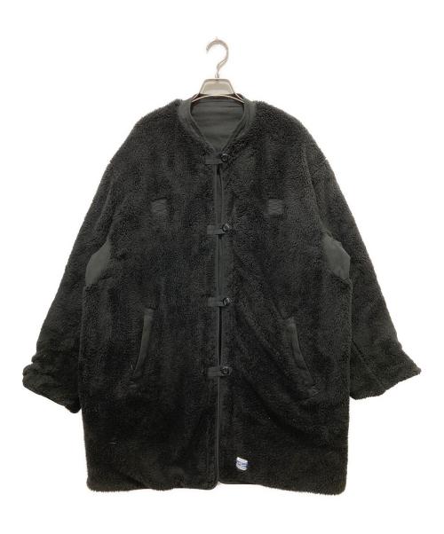 ARMY TWILL（アーミーツイル）ARMY TWILL (アーミーツイル) Broken Twill×Fleece リバーシブル ライナーコート ブラック サイズ:Lの古着・服飾アイテム