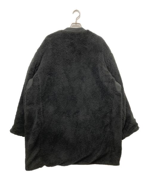 ARMY TWILL（アーミーツイル）ARMY TWILL (アーミーツイル) Broken Twill×Fleece リバーシブル ライナーコート ブラック サイズ:Lの古着・服飾アイテム