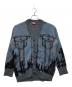 DIESEL（ディーゼル）の古着「モヘア混ニットカーディガン」｜ブルー