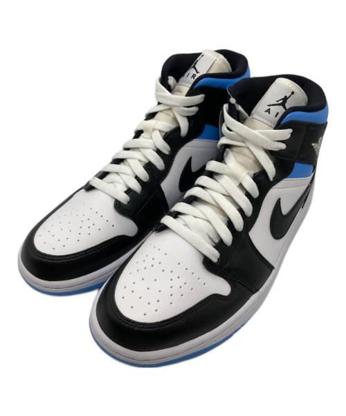 NIKE（ナイキ）NIKE (ナイキ) Air Jordan 1 Mid / エア ジョーダン 1 MID ブルー×ブラック サイズ:28㎝の古着・服飾アイテム