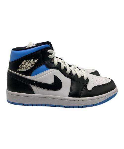 NIKE（ナイキ）NIKE (ナイキ) Air Jordan 1 Mid / エア ジョーダン 1 MID ブルー×ブラック サイズ:28㎝の古着・服飾アイテム