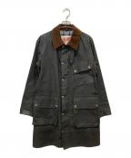 ADDICT CLOTHESアディクト クローズ）の古着「モーターサイクルオイルドコート / OILED BMC COAT」｜ブラック