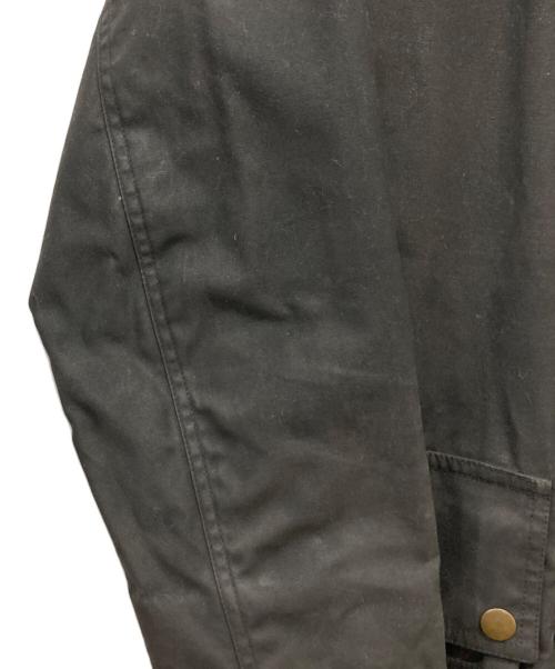 ADDICT CLOTHES（アディクト クローズ）ADDICT CLOTHES (アディクト クローズ) モーターサイクルオイルドコート / OILED BMC COAT ブラック サイズ:36の古着・服飾アイテム