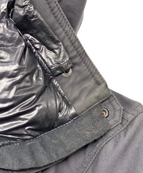 THE NORTHFACE PURPLELABEL（ザ・ノースフェイス パープルレーベル）THE NORTHFACE PURPLELABEL (ザ・ノースフェイス パープルレーベル) 65 35MOUNTAIN SHORT Down Parka ブラック サイズ:XLの古着・服飾アイテム