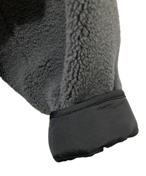 SHIPS（シップス）SHIPS (シップス) ボア 配色 フード ブルゾン グレー サイズ:FREEの古着・服飾アイテム