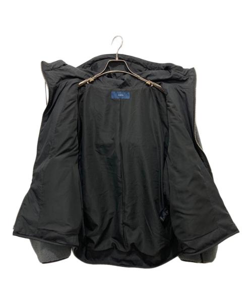 SHIPS（シップス）SHIPS (シップス) ボア 配色 フード ブルゾン グレー サイズ:FREEの古着・服飾アイテム