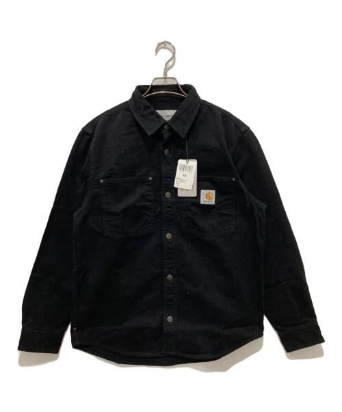Carhartt WIP（カーハート ワークインプログレス）Carhartt WIP (カーハート ワークインプログレス) ダービーシャツジャケット ブラック サイズ:XSの古着・服飾アイテム