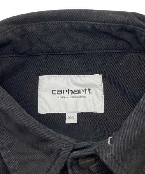 Carhartt WIP（カーハート ワークインプログレス）Carhartt WIP (カーハート ワークインプログレス) ダービーシャツジャケット ブラック サイズ:XSの古着・服飾アイテム