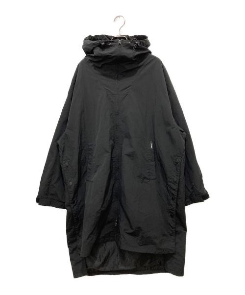 ADAM PATEK（アダムパテック）ADAM PATEK (アダムパテック) looose hooded coat コート ブラック サイズ:2の古着・服飾アイテム