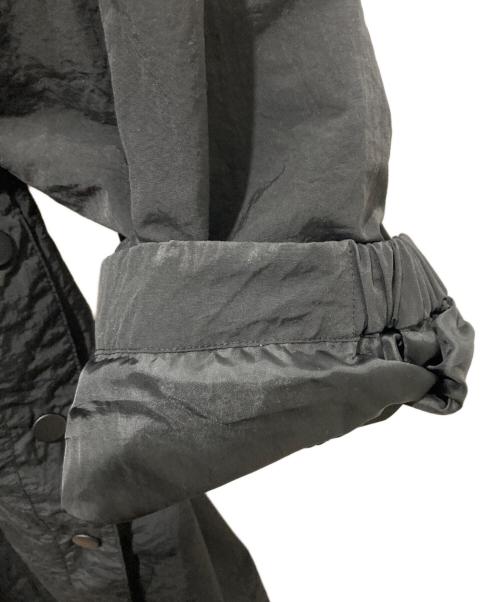 ADAM PATEK（アダムパテック）ADAM PATEK (アダムパテック) looose hooded coat コート ブラック サイズ:2の古着・服飾アイテム