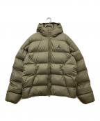 JORDANジョーダン）の古着「Therma-FIT パファー ジャケット」｜カーキ