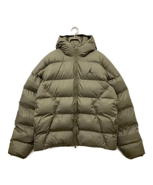 JORDAN（ジョーダン）JORDAN (ジョーダン) Therma-FIT パファー ジャケット カーキ サイズ:Lの古着・服飾アイテム