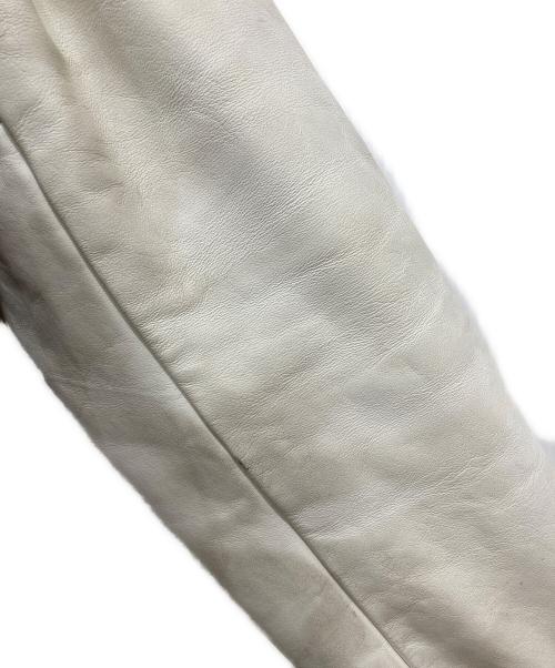 CATCH BALL（キャッチボール）CATCH BALL (キャッチボール) レザー切替スタジャン ネイビー サイズ:36の古着・服飾アイテム