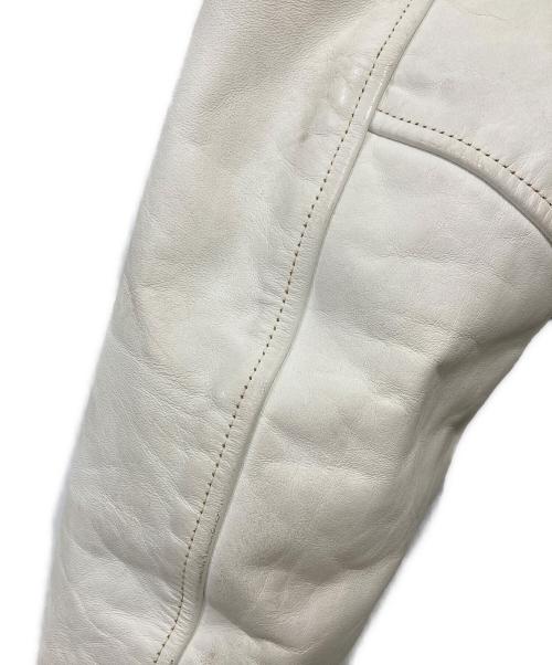 CATCH BALL（キャッチボール）CATCH BALL (キャッチボール) レザー切替スタジャン ネイビー サイズ:36の古着・服飾アイテム