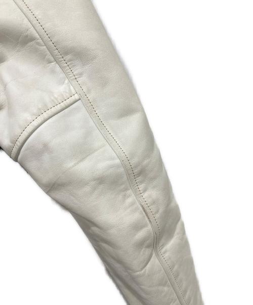 CATCH BALL（キャッチボール）CATCH BALL (キャッチボール) レザー切替スタジャン ネイビー サイズ:36の古着・服飾アイテム