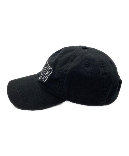 SUPREME（シュプリーム）SUPREME (シュプリーム) Reverse Logo 6-Panel ブラックの古着・服飾アイテム