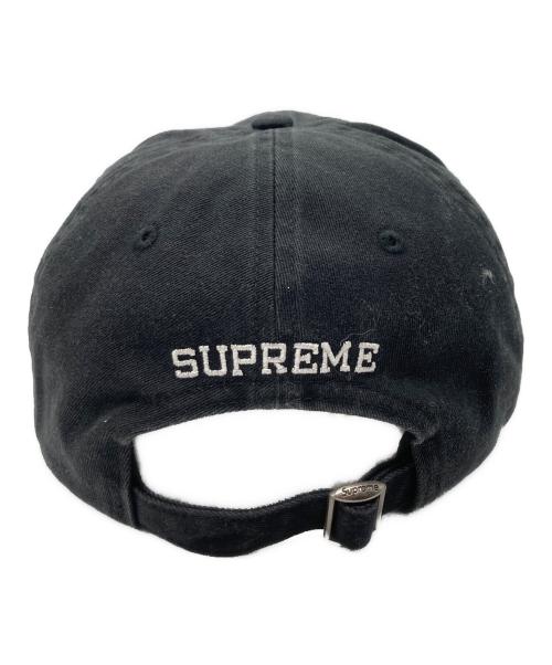 SUPREME（シュプリーム）SUPREME (シュプリーム) Reverse Logo 6-Panel ブラックの古着・服飾アイテム