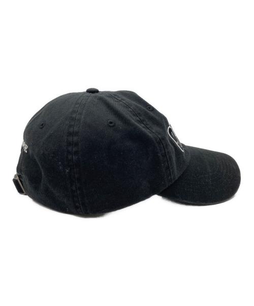 SUPREME（シュプリーム）SUPREME (シュプリーム) Reverse Logo 6-Panel ブラックの古着・服飾アイテム