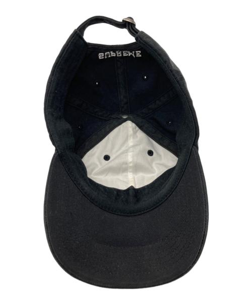 SUPREME（シュプリーム）SUPREME (シュプリーム) Reverse Logo 6-Panel ブラックの古着・服飾アイテム