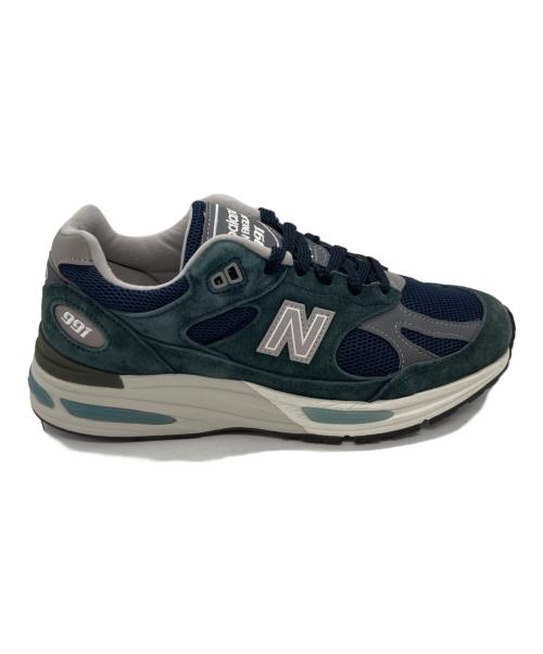 NEW BALANCE（ニューバランス）NEW BALANCE (ニューバランス) U991NV2　ローカットスニーカー ネイビー サイズ:24.5cmの古着・服飾アイテム