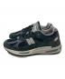 NEW BALANCE (ニューバランス) U991NV2　ローカットスニーカー ネイビー サイズ:24.5cm：17000円