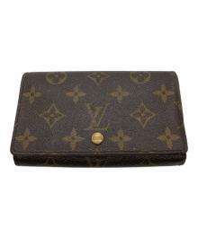 LOUIS VUITTON（ルイ ヴィトン）の古着「2つ折り財布」｜ブラウン