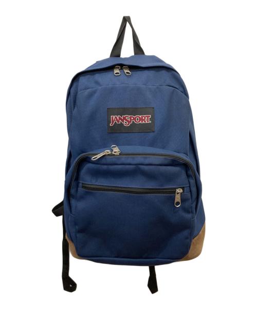 JANSPORT（ジャンスポーツ）JANSPORT (ジャンスポーツ) リュック ネイビーの古着・服飾アイテム