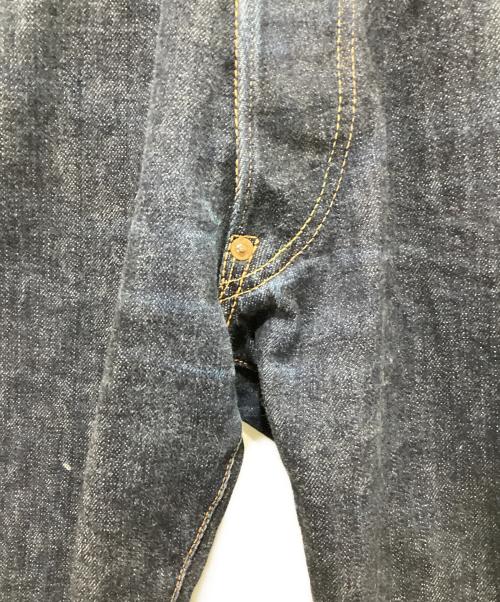 EVISU（エヴィス）EVISU (エヴィス) 2000 NO2 カモメペイントデニムパンツ インディゴ サイズ:33×32の古着・服飾アイテム