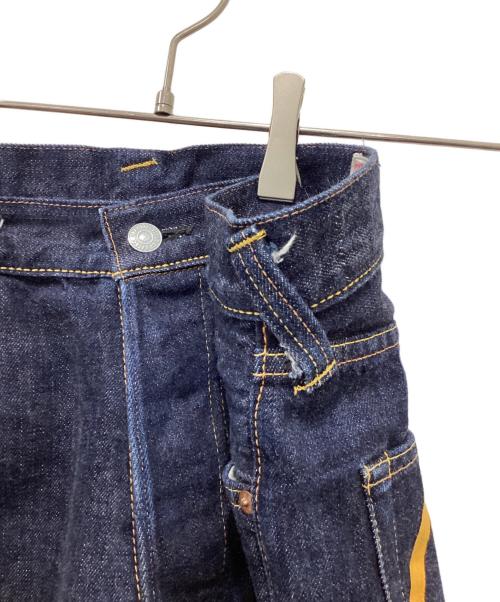 EVISU（エヴィス）EVISU (エヴィス) 2000 NO2 カモメペイントデニムパンツ インディゴ サイズ:33×32の古着・服飾アイテム