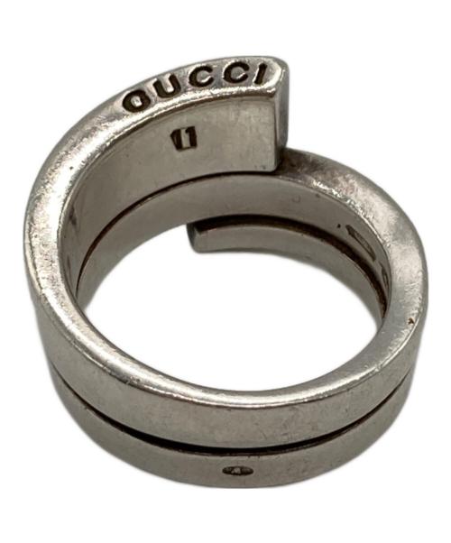 GUCCI（グッチ）GUCCI (グッチ) スパイラルリング シルバー サイズ:12号の古着・服飾アイテム