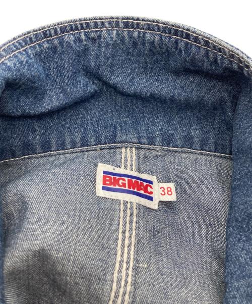 big mac（ビッグマック）big mac (ビッグマック) BEAMS (ビームス) ショートカバーオール インディゴ サイズ:38の古着・服飾アイテム