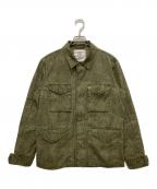SUPREMEシュプリーム）の古着「Giraffe Camo Field Jacket　12SS」｜カーキ
