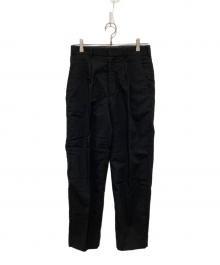 COMME des GARCONS（コムデギャルソン）の古着「モヘア混スラックス」｜ブラック