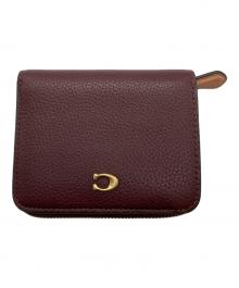 COACH（コーチ）の古着「ビルフォールドウォレット」｜ボルドー