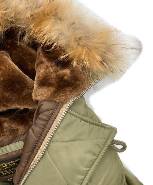 waiper（ワイパー）waiper (ワイパー) AIR CREW N-3 フライトジャケット カーキ サイズ:XLの古着・服飾アイテム