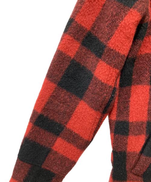 COOTIE PRODUCTIONS（クーティープロダクツ）COOTIE PRODUCTIONS (クーティープロダクツ) バッファローチェックジャケット レッド サイズ:Mの古着・服飾アイテム