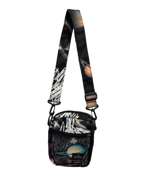 Vivienne Westwood（ヴィヴィアンウエストウッド）Vivienne Westwood (ヴィヴィアンウエストウッド) EASTPAK (イーストパック) ショルダーバッグ ブラックの古着・服飾アイテム